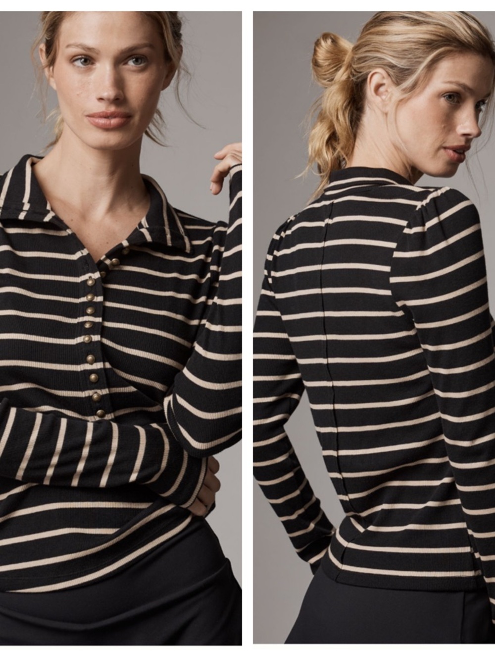 NWT! Anthropologie Pilcro Slim Buttondown Long-Sleeve Top